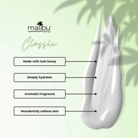 Calendula ingredient close-up in Malibu Hemp Classic for gentle care.