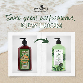 Tea tree ingredient close-up in Malibu Hemp Classic for refreshing hydration.