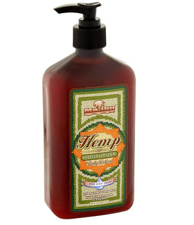 Malibu Hemp lotion being massaged to illustrate quick absorption