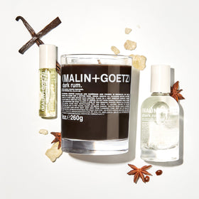 MALIN+GOETZ Dark Rum base notes amber, milk, patchouli
