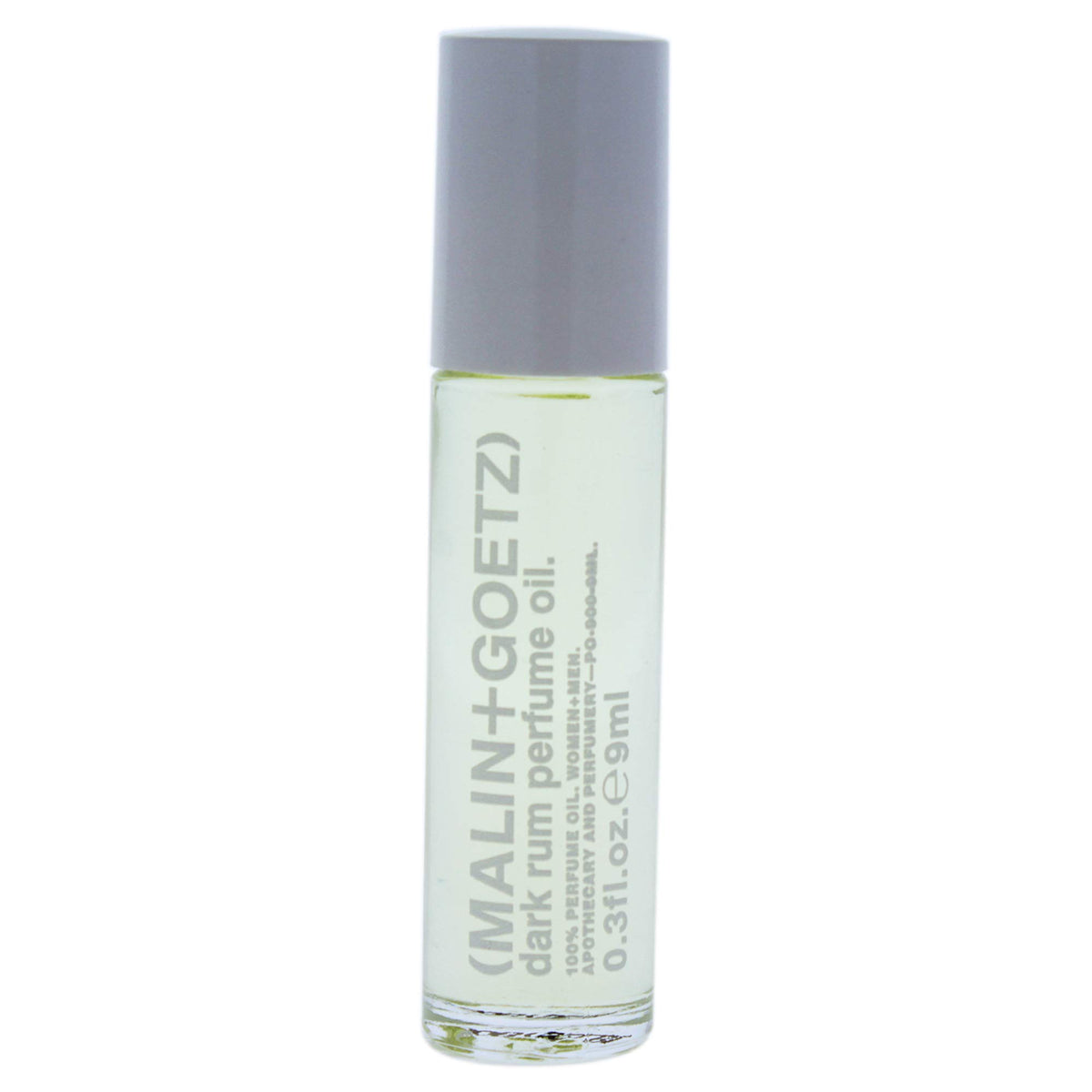 MALIN+GOETZ Dark Rum compact travel-size rollerball for on-the-go fragrance