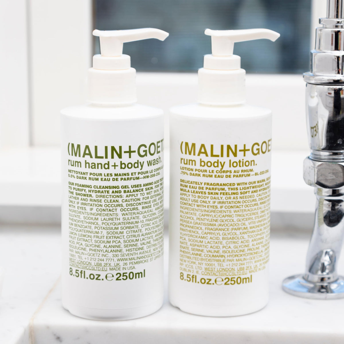 Close view of avocado oil ingredient in MALIN+GOETZ Rum Body Lotion.