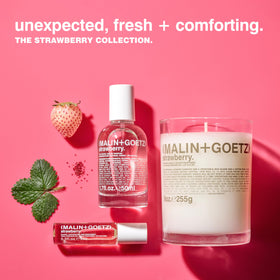MALIN+GOETZ Strawberry Perfume Oil roll-on bottle enabling precise on the go application