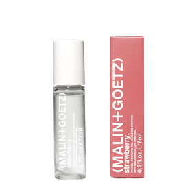 MALIN+GOETZ Strawberry Perfume Oil top notes with bergamot and pink pepper for a bright opening