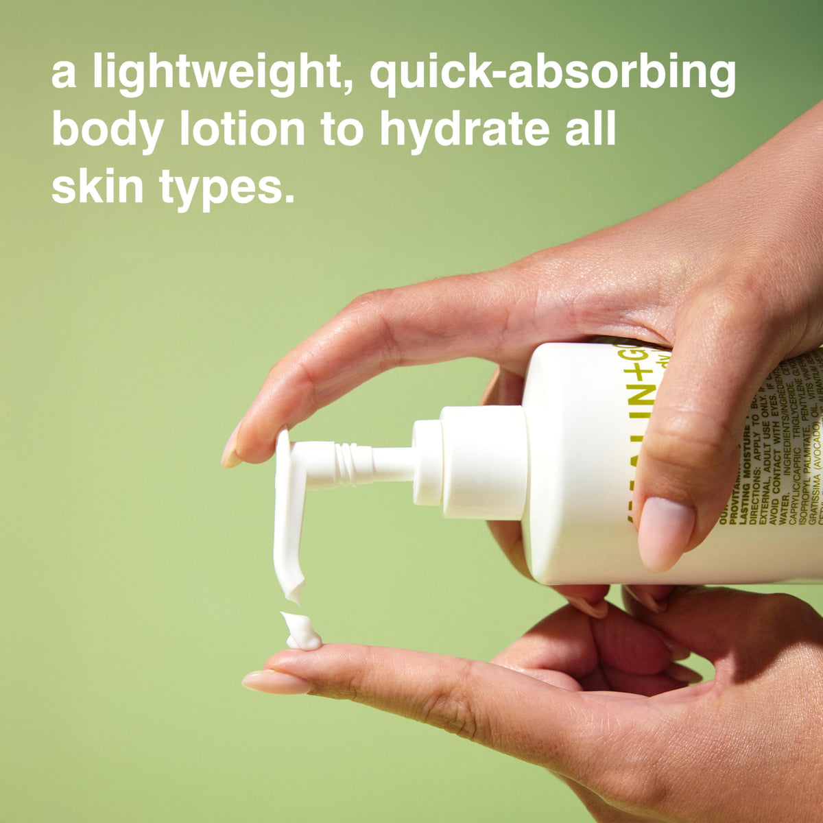 MALIN+GOETZ Vitamin B5 with avocado and grapeseed oils hydrates skin