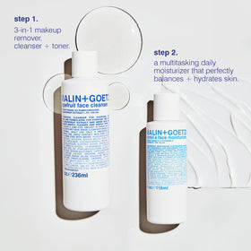 Chamomile oil closeup indicates soothing, gentle hydration in the moisturizer.