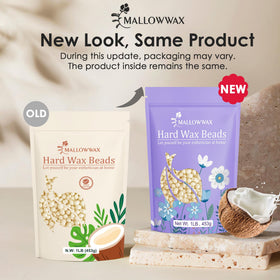 Mallowwax cream wax beads for bikini area deliver gentle, effective hair removal