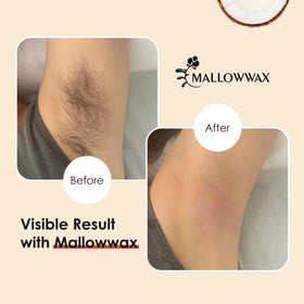 Mallowwax home waxing kit provides convenient salon-grade results at home