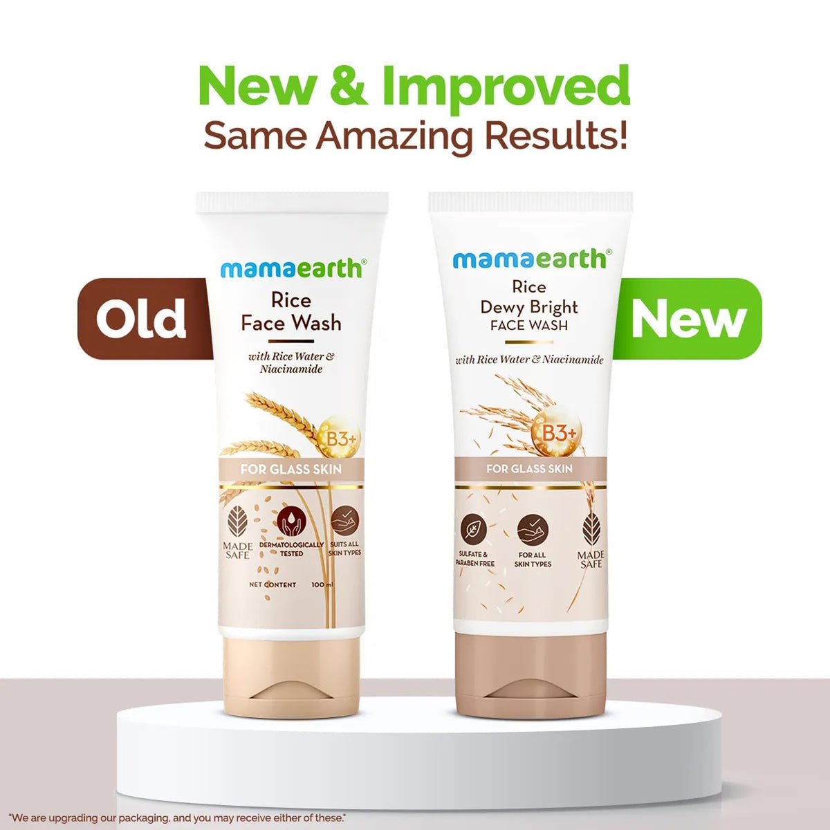 Gentle foam from MAMAEARTH face wash showing light cleansing action.