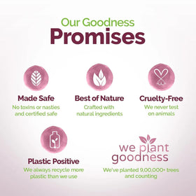 Mamaearth Onion Shampoo packaging for travel suits vanity on trips