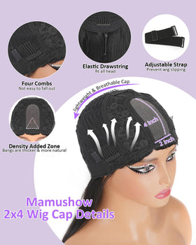 Mamushow soft bangs framing the face for a flattering silhouette