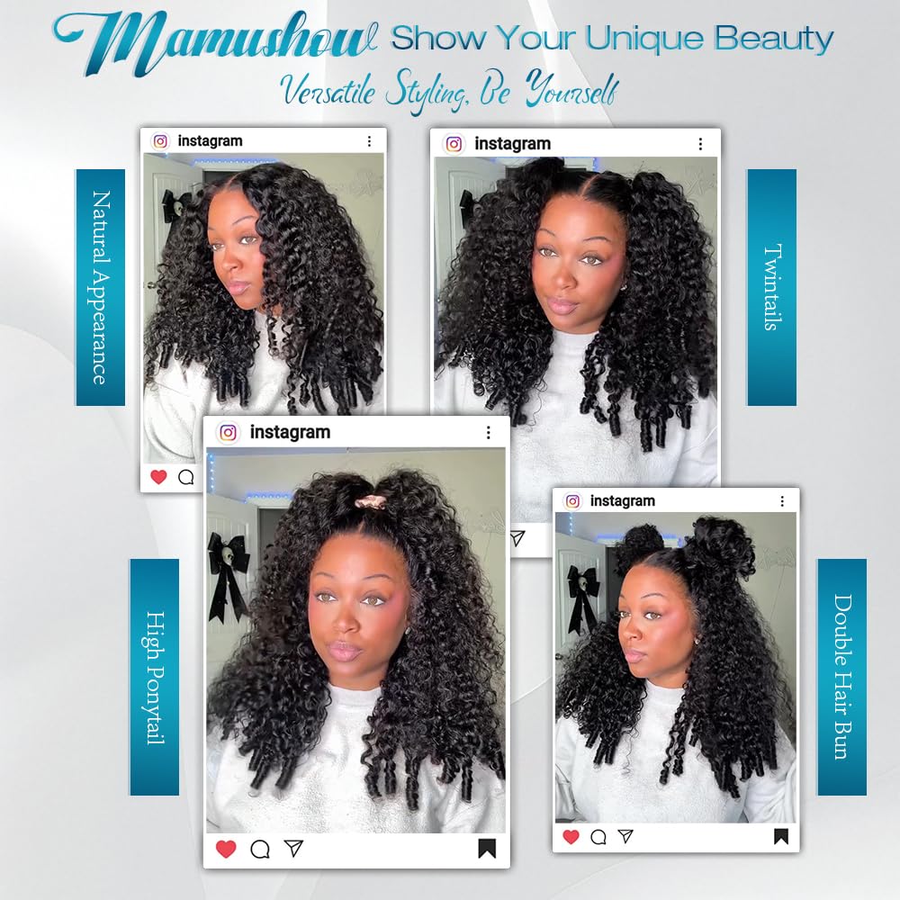 Mamushow Burmese curly wig style ideas for versatile looks.