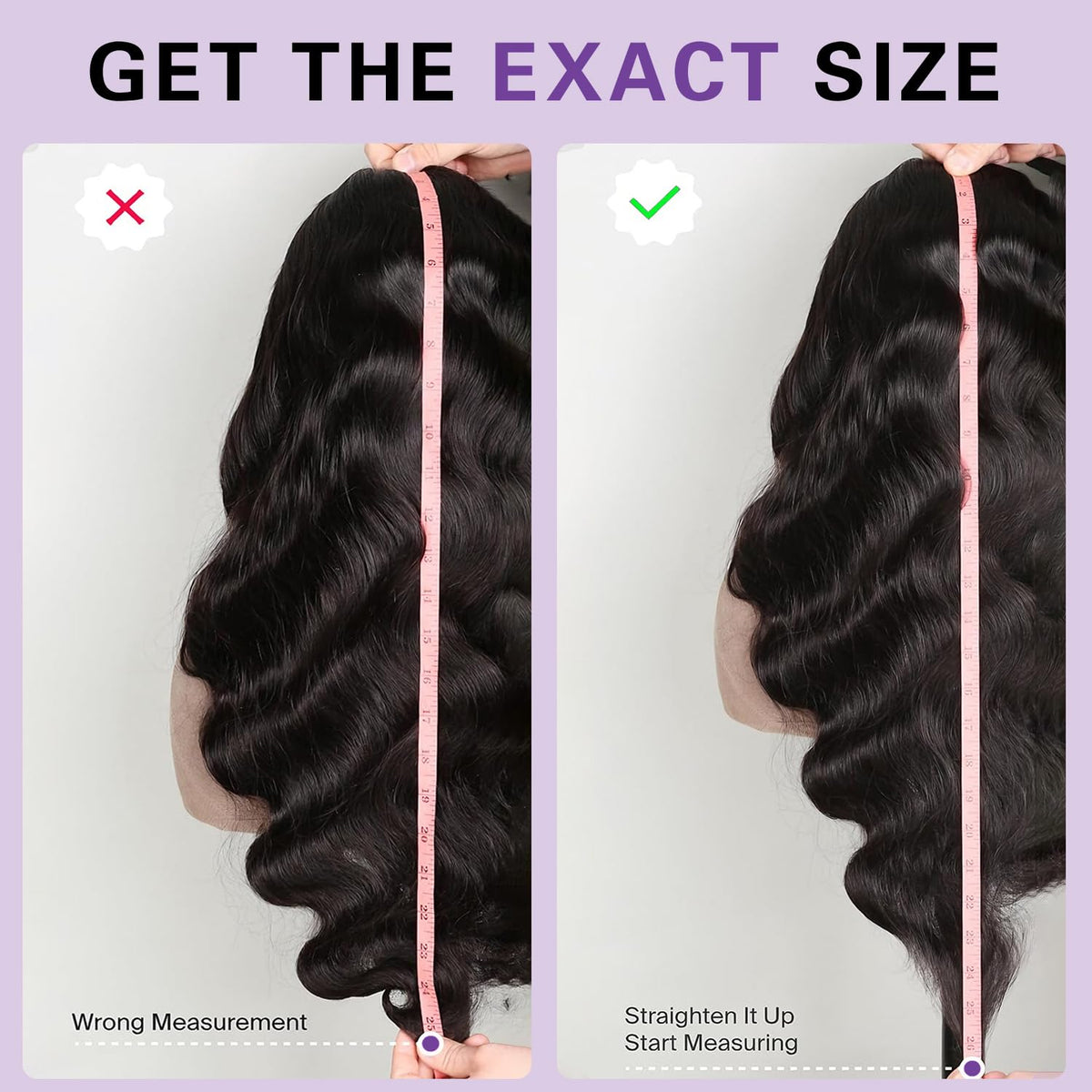 Mamushow natural black shade with 200 density for fuller hairstyle.