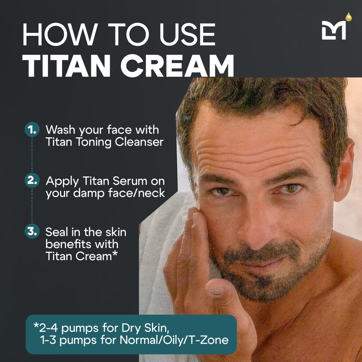 Man Labs Titan pump demonstrates easy, mess-free application.