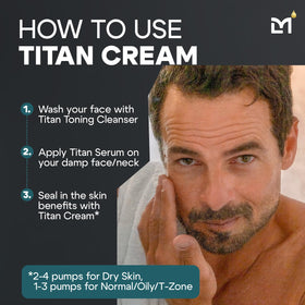 Man Labs Titan pump demonstrates easy, mess-free application.
