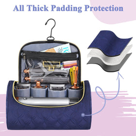 Mancro 360 padding protection shields gear during travel.