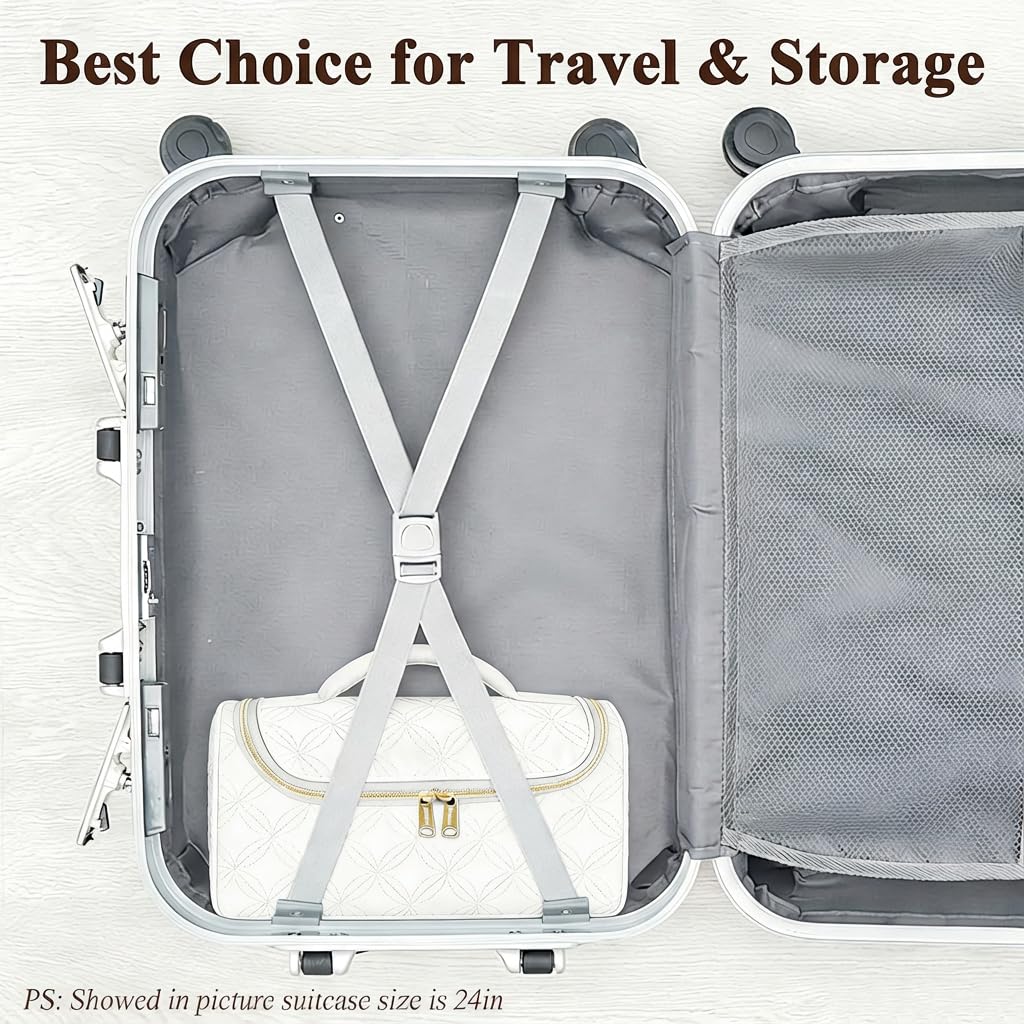 Mancro Airwrap metal hook offers convenient hanging for quick access.