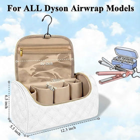 Mancro Airwrap case with secure zipper ensures durable daily use.