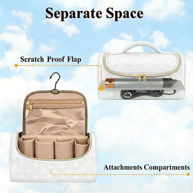 Mancro Airwrap long barrel pocket stores extra barrels securely.
