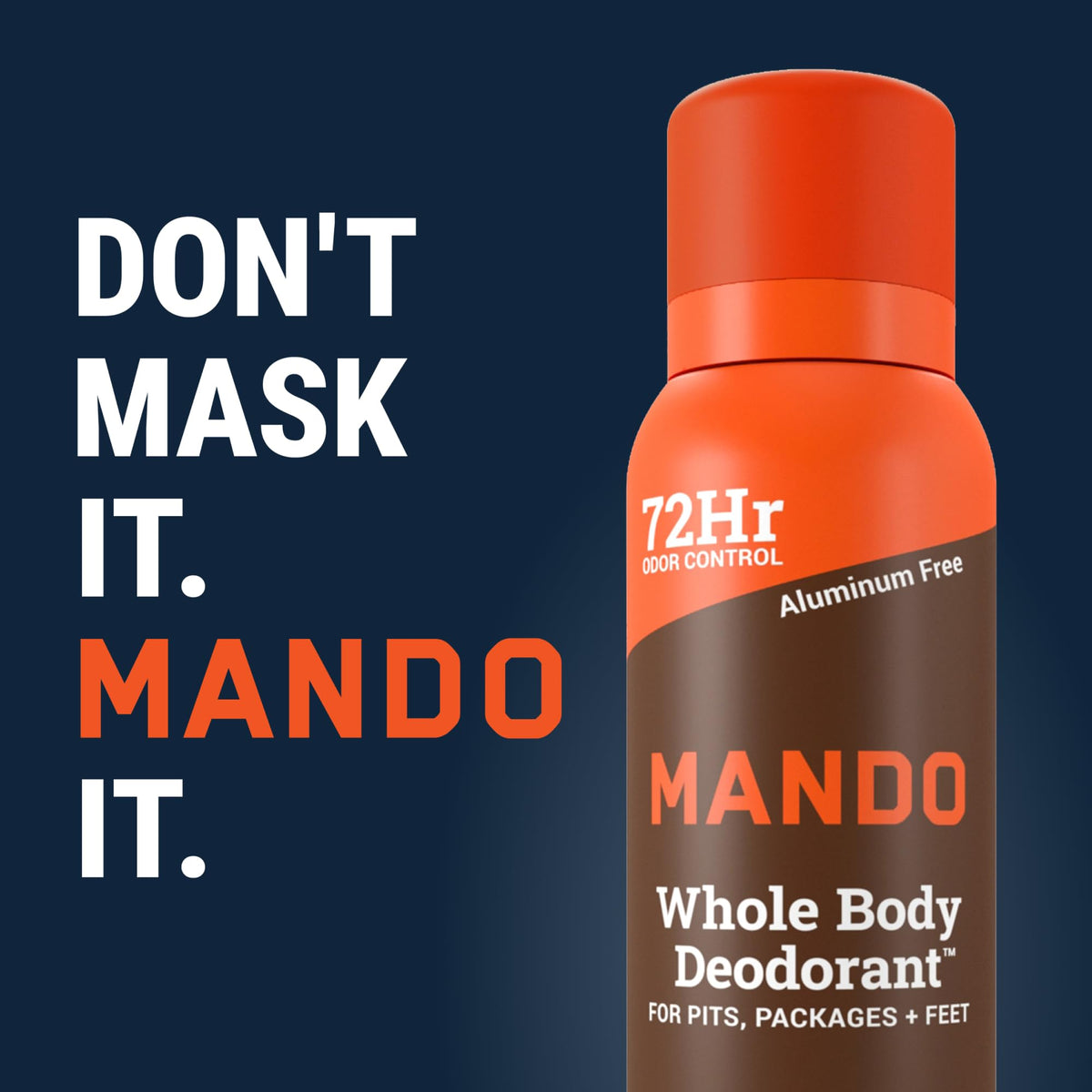 Mando all-over use possible, suited for pits, feet, and elsewhere.