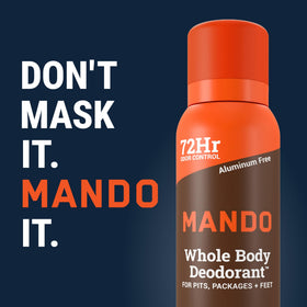 Mando all-over use possible, suited for pits, feet, and elsewhere.