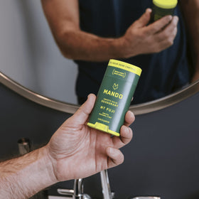 Mando hypoallergenic, skin-safe deodorant for sensitive areas