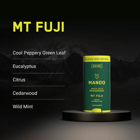 Mando smooth solid glide on skin for easy application