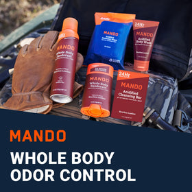 Mando deodorant spray 3.6oz for on the go freshness