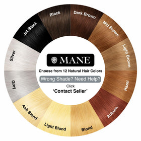 Mane 12 shades blendable range offers customized color matches.