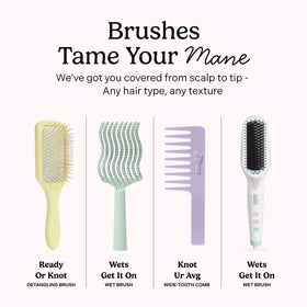 Mane detangler works smoothly on all hair types from straight to coily