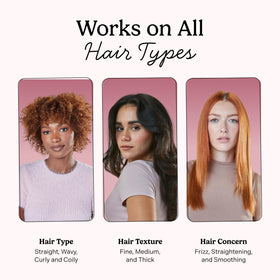 Mane detangler used for back-combing curls to add volume