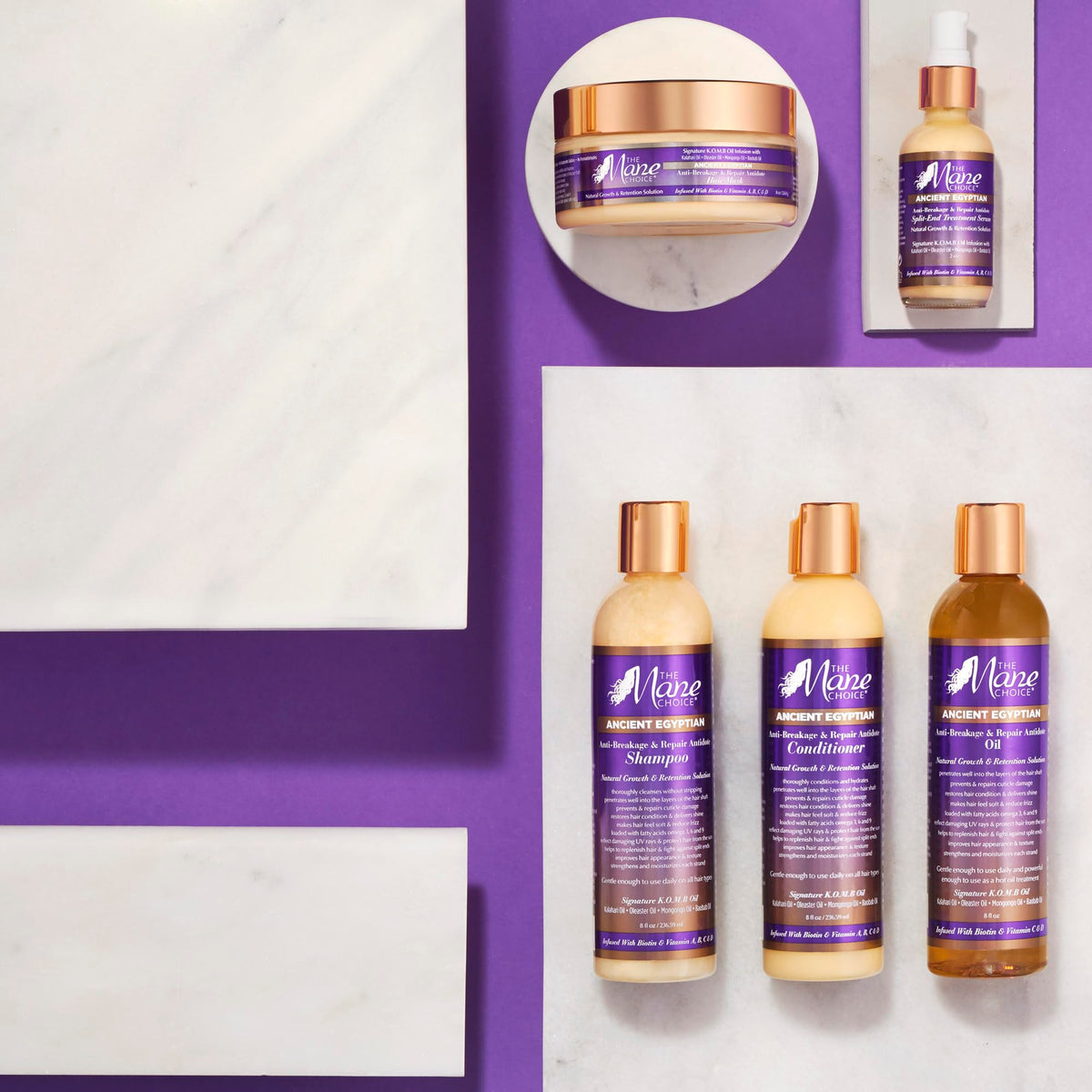 The Mane Choice bottle pump enables easy, mess-free application for detangling.
