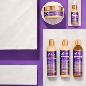 The Mane Choice bottle pump enables easy, mess-free application for detangling.