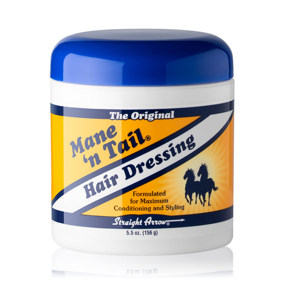 Mane 'n Tail Hair Dressing bottle provides deep hydration for smoother hair.