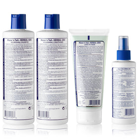 Mane 'n Tail Herbal Gro Conditioner bottle nourishes and smooths for easy styling