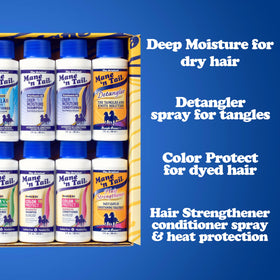 Mane 'n Tail hair strengthener with heat protection and shine