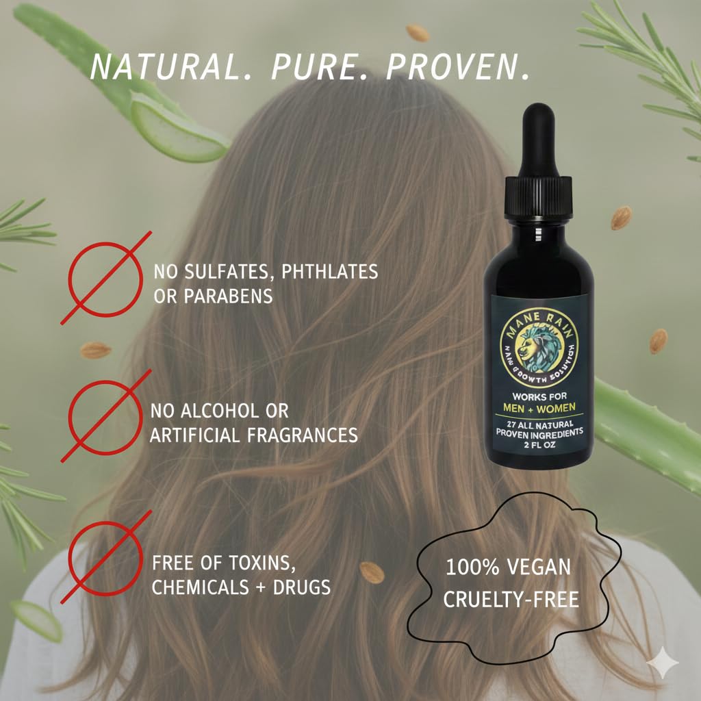 Z-LAB27 plant ingredients highlighting natural actives for scalp nourishment.