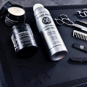Gritty texture delivers raw, natural finish for confident, low-effort looks.
