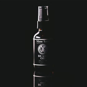 Mane Tame soft beard finish showing smooth, conditioned hair