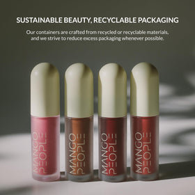 Mango People Fruit extracts and nourishing oils in glossy lip formula
