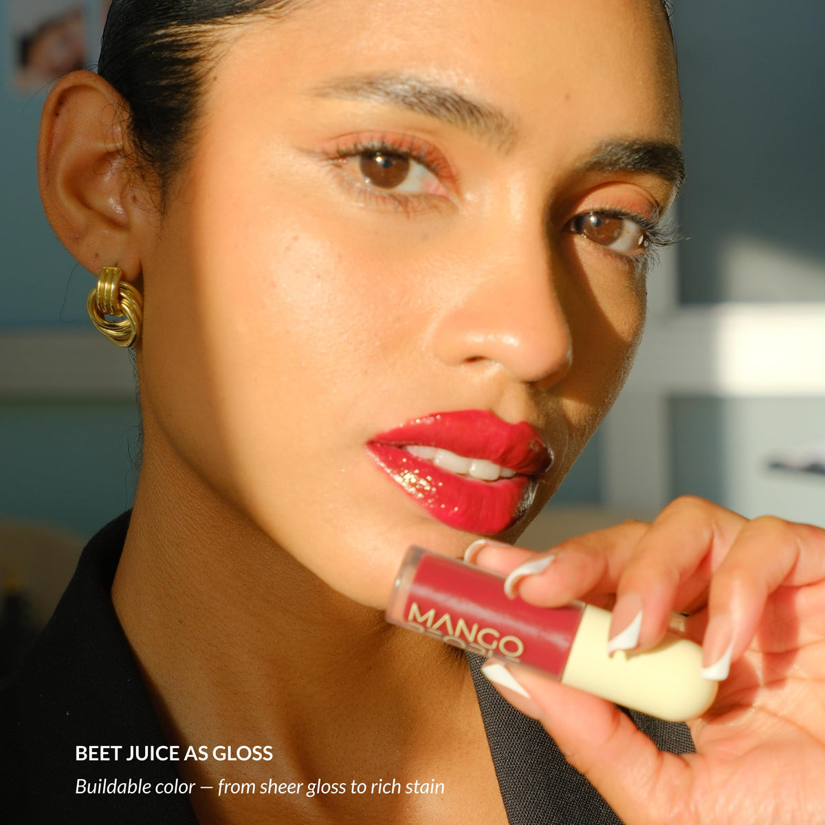Mango People Rose Milk shade yields a subtle, creamy glow with lasting color.