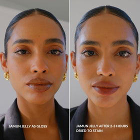 Mango People Jamun Jelly fruit essence nourishes lips during wear