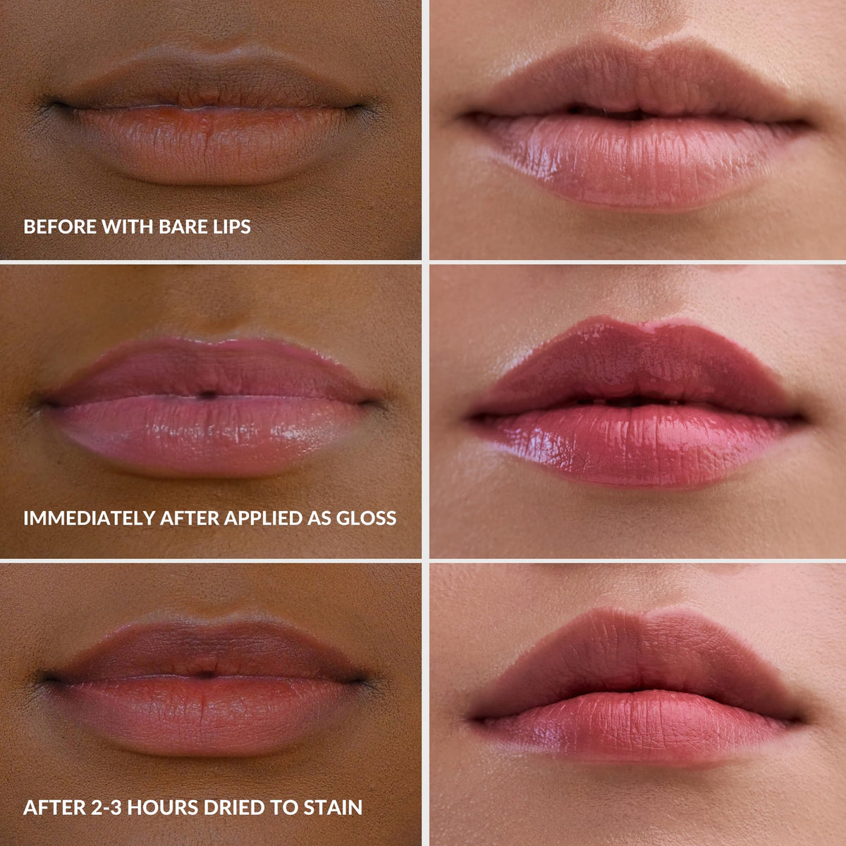 Mango People Rose Milk close up reveals soft pink glow
