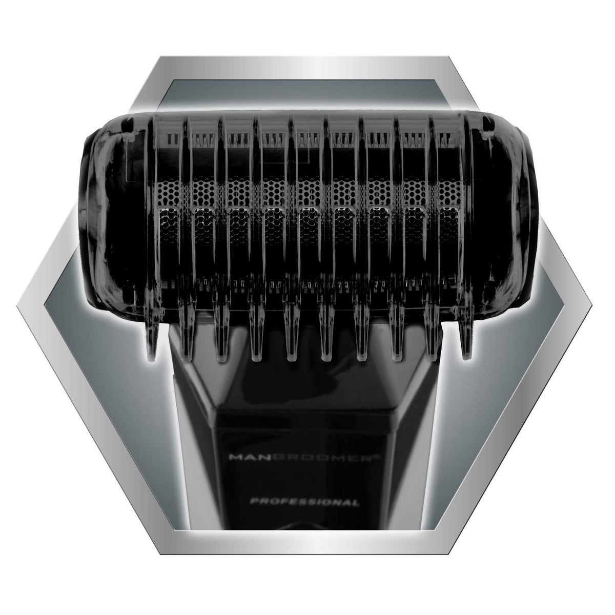 Mangroomer 2.0 Free Foil Bonus enhances close, smooth results.