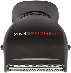MANGROOMER attachment head with shock absorber neck enables smooth, gentle grooming.