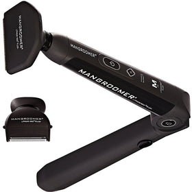 Hypoallergenic stainless steel foil and blades designed for sensitive skin comfort.