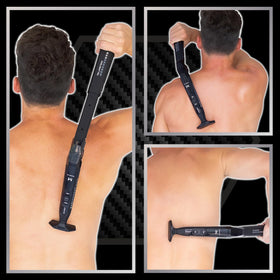 INTELLIMAX PRO foil head for precise smoothing of shorter back hair.