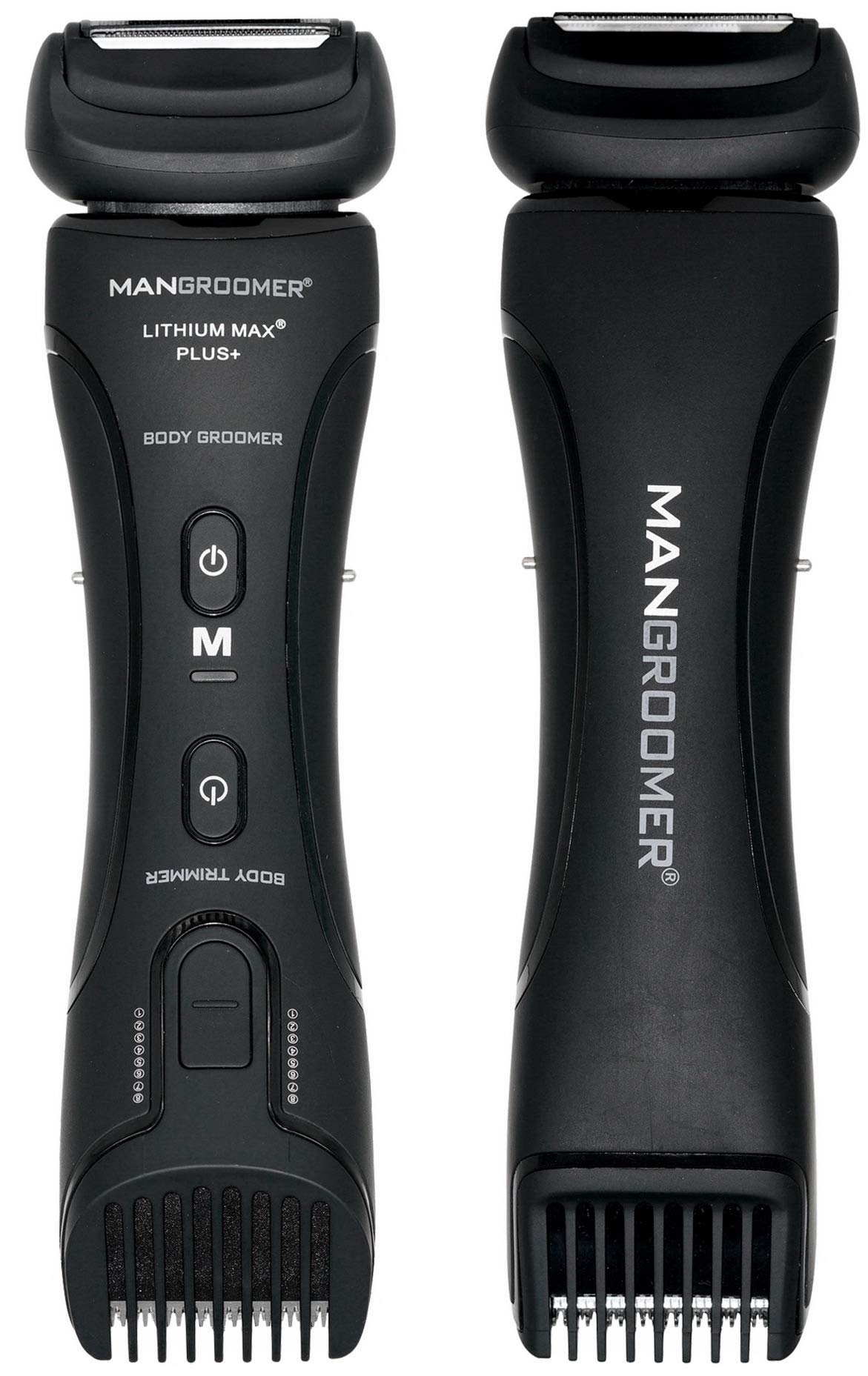 MANGROOMER Lithium Max Plus front view for comfortable all-over grooming.