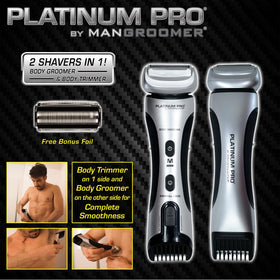 Platinum Pro Mangroomer ball groomer details for sensitive areas