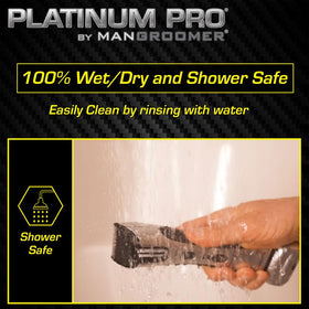 Bonus storage case and foil blade included with Platinum Pro Mangroomer